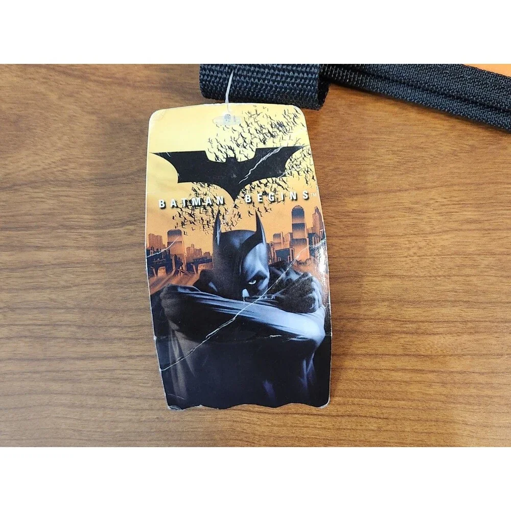 Batman Begins DC Comics 3 Ring Zip Vinyl Back To School Notebook Binder NWT